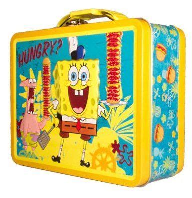 2006 spongebob metal lunch box|spongebob backpack with lunch box.